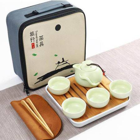 青瓷魚杯茶具套裝 匠心獨(dú)運(yùn)的商務(wù)禮遇